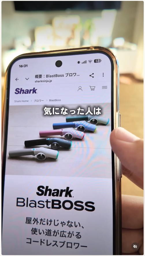 投稿画面の一例